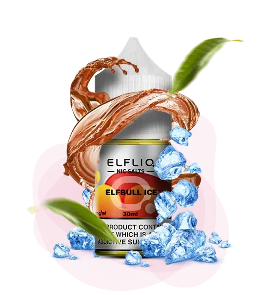 ELFLIQ Elfbull Ice 30 ml - 🐂🧊 Енергетик з льодом - купить в Киеве с доставкой по Украине
