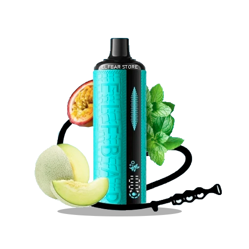 Єльф Бар E-Shisha 12000 Lover Boy - 🍈 Passion fruit 🍃 Диня, Маракуйя, М'ята - купить в Киеве с доставкой по Украине