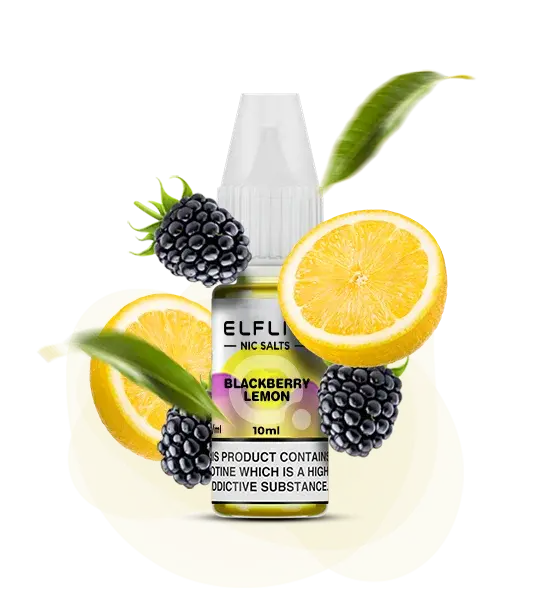 ELFLIQ Blackberry Lemon 10ml - 🫐🍋 Ожина, лимон - купить в Киеве с доставкой по Украине